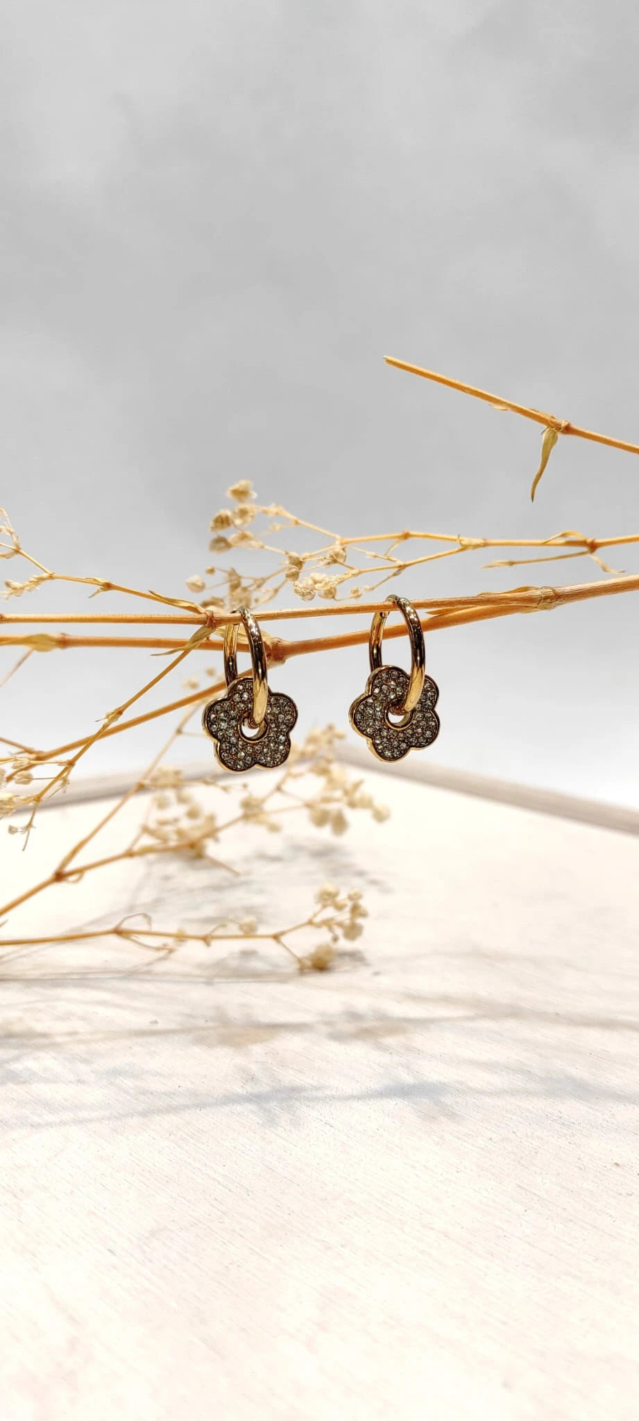 Boucle d'oreille OPALE