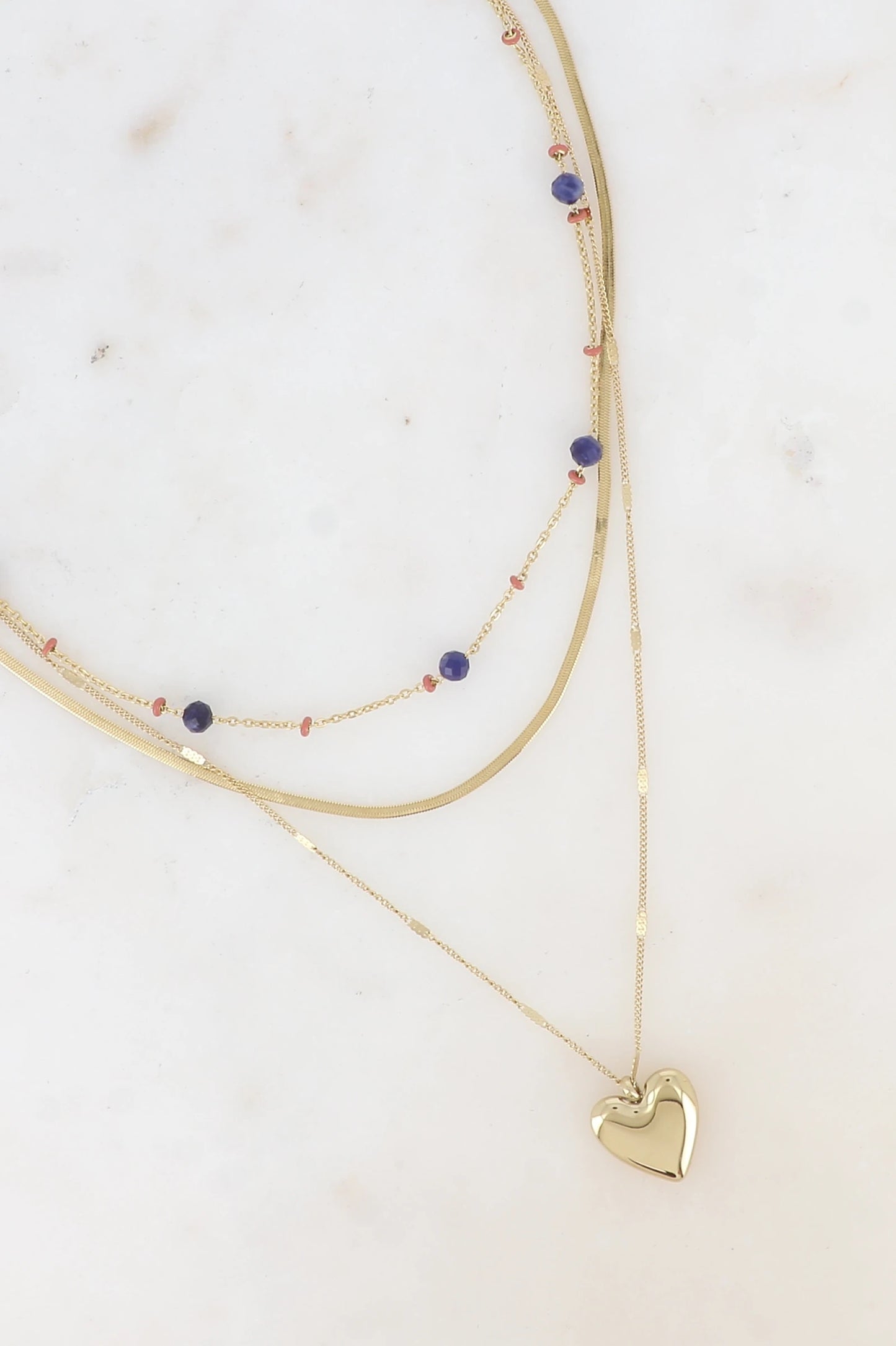 ISADORA triple necklace