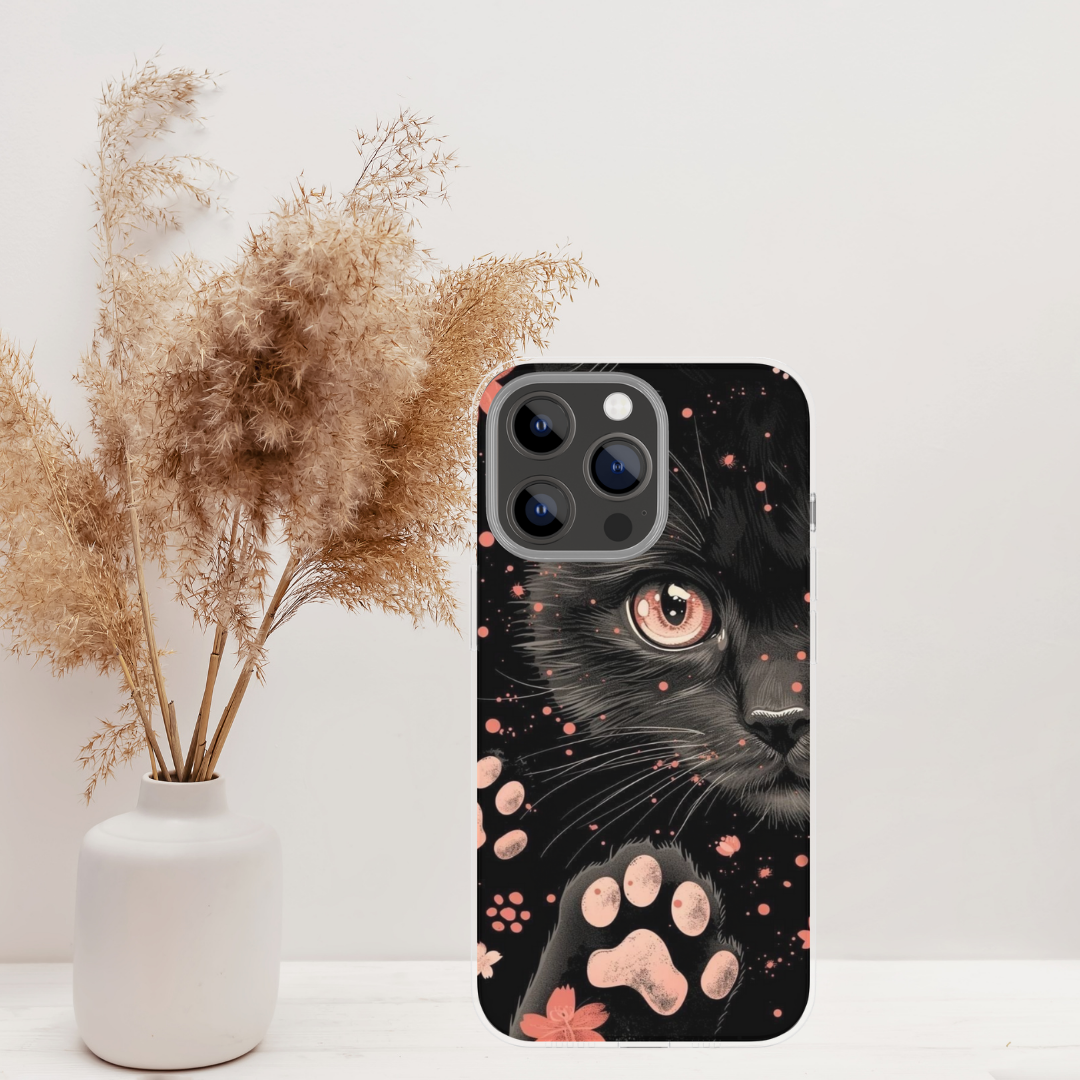 Customizable IPHONE - black outline