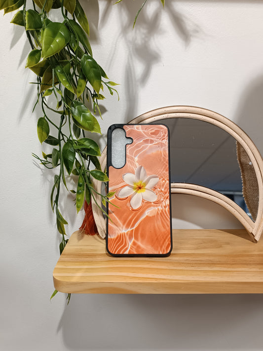 Coque SAMSUNG GALAXY S TIARE ROSE