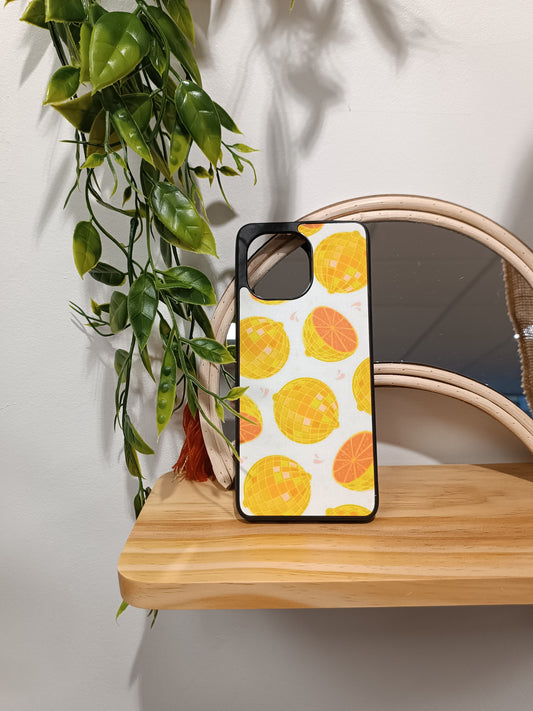 Coque IPHONE DISCO CITRON