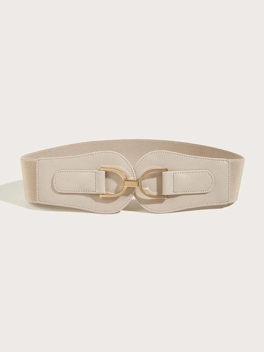 Ceinture élastique avec boucle métallique