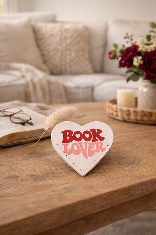 Marque-pages COEUR BOOK LOVER