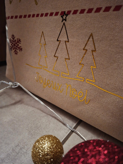 Hotte de Noël personnalisable
