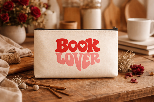 Trousse plate BOOK LOVER