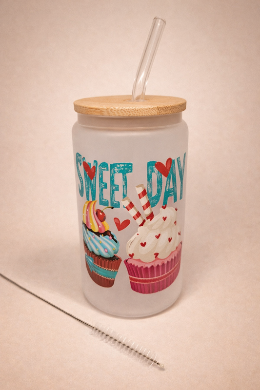 Canette en verre opaque