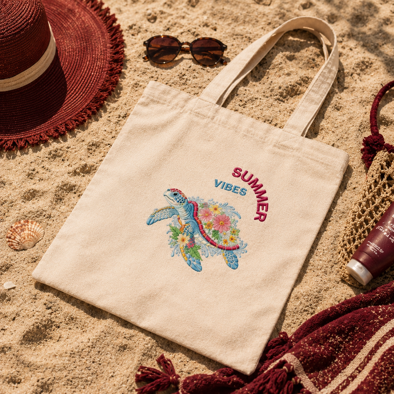 Tote bag SUMMER VIBES
