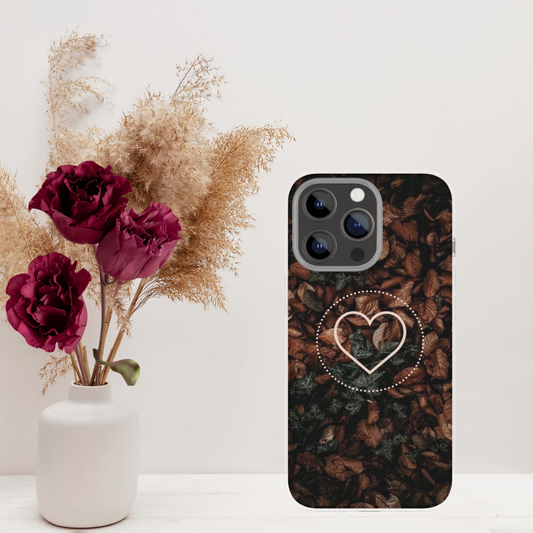 Coque COEUR AUTOMNALE